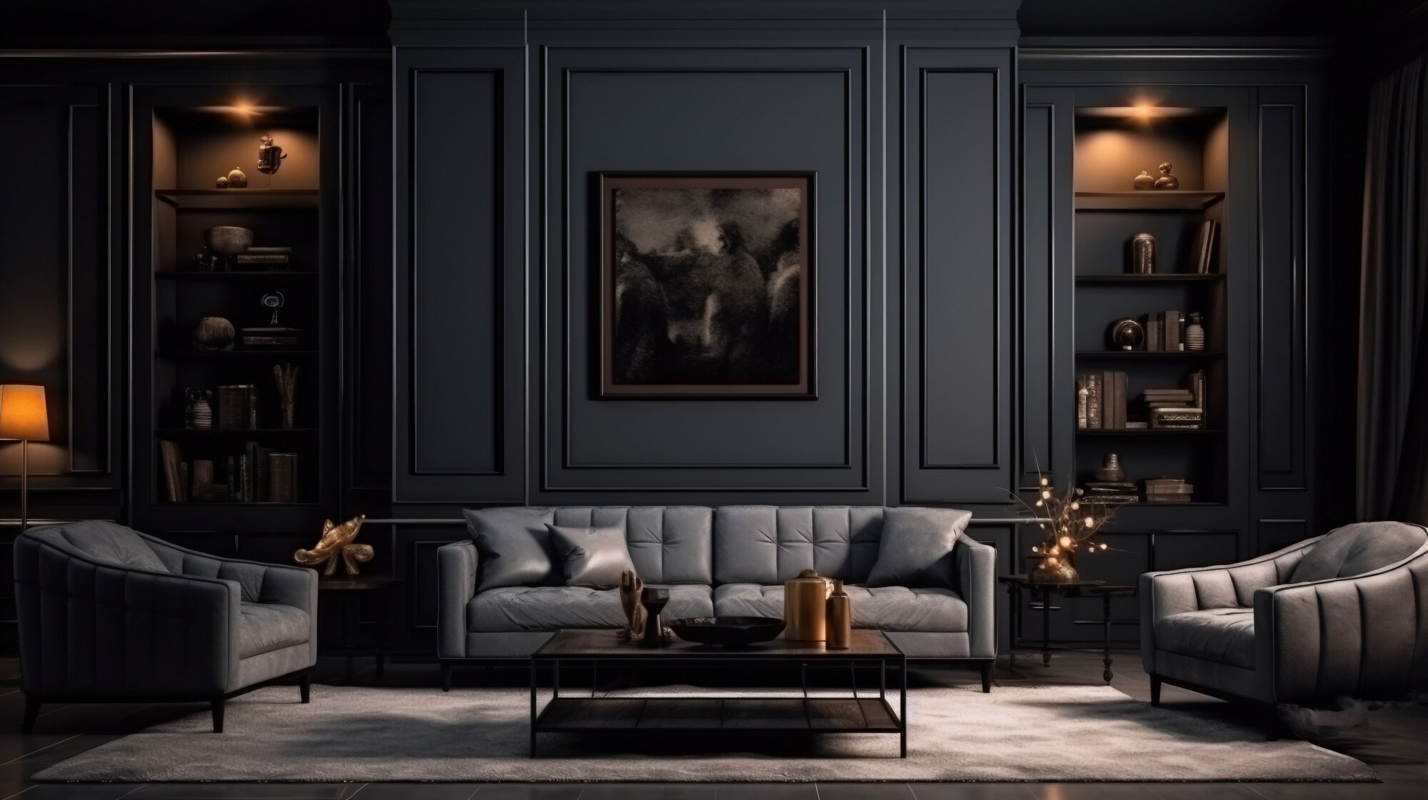 Neo classica living room